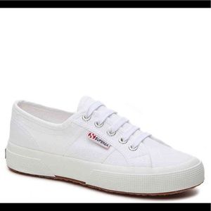 White Superga Game Sneakers (sz 8)